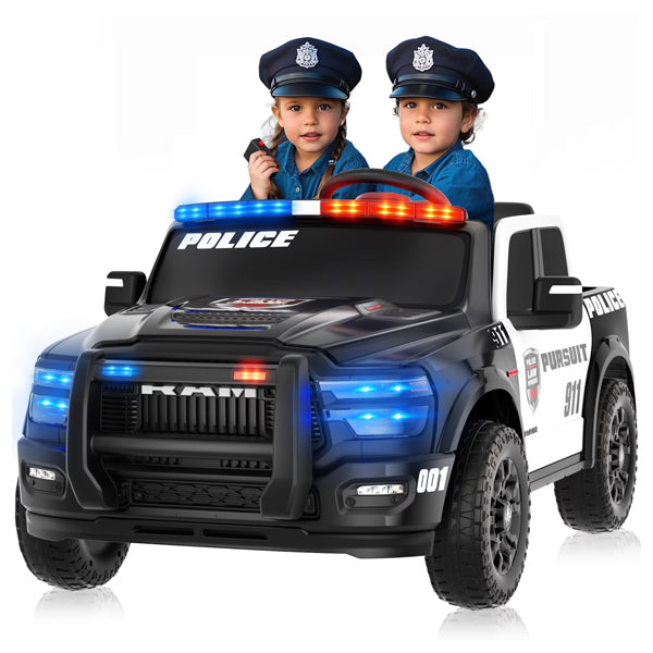 Voiture Police à batterie 12V