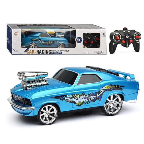 Voiture RC bleue