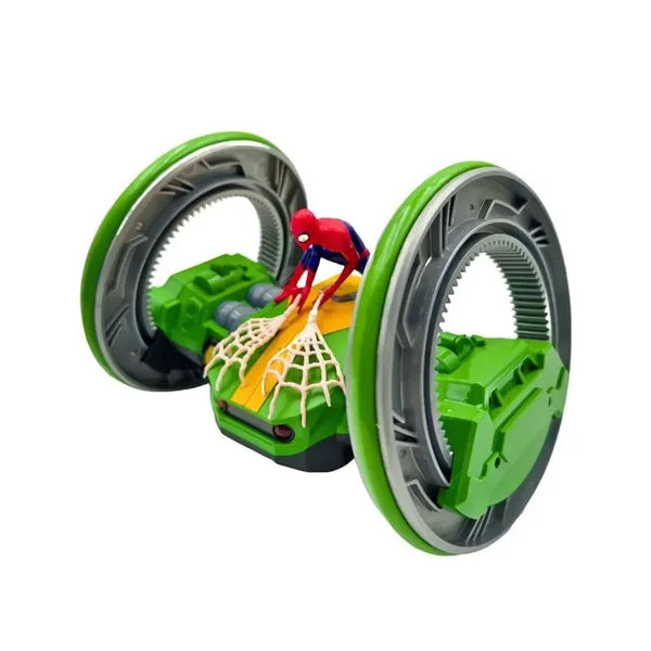 Voiture acrobatique 2 roues R/C Spiderman