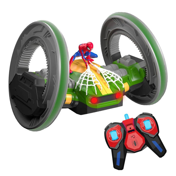 Voiture acrobatique 2 roues R/C Spiderman