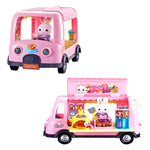BAY DREAMY - Voiture de fast food avec deux lapins