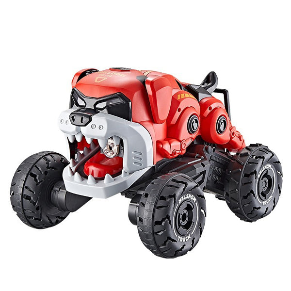 Voiture shar pei chien R/C avec spray à eau