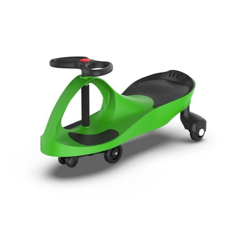 Voiture d'équilibre verte
