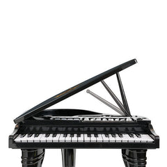 WINFUN - Grand piano noir avec tabouret