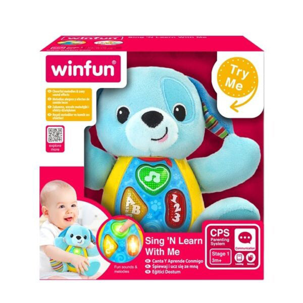 WINFUN - Peluche Chien Musical