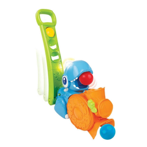 WINFUN - Trotteur Dinosaure Lance-Balles