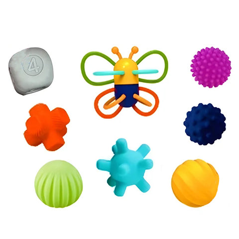 YOULEEN - Pack de 8 hochets