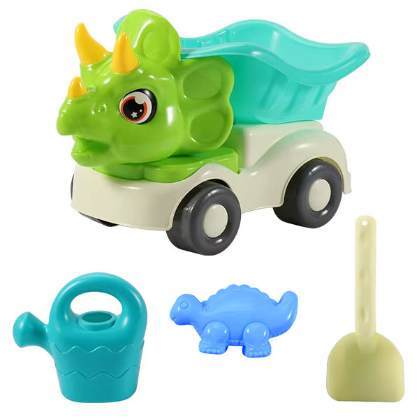 Camion de plage dinosaure Tricératops