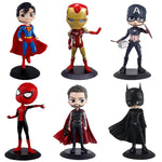 Pack 6 figurines Avengers