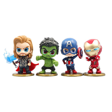 Pack 5 mini figurines AVENGERS