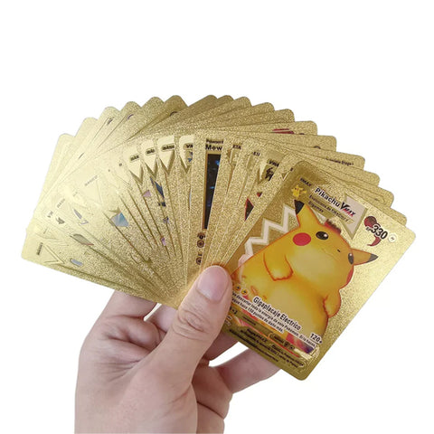 Pack Pokemon GOLD 10 pcs