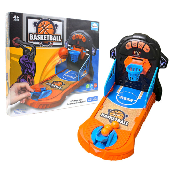 Mini flipper basketball