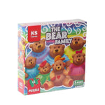 KS - Puzzle 12 pcs - THE BEAR FAMILY