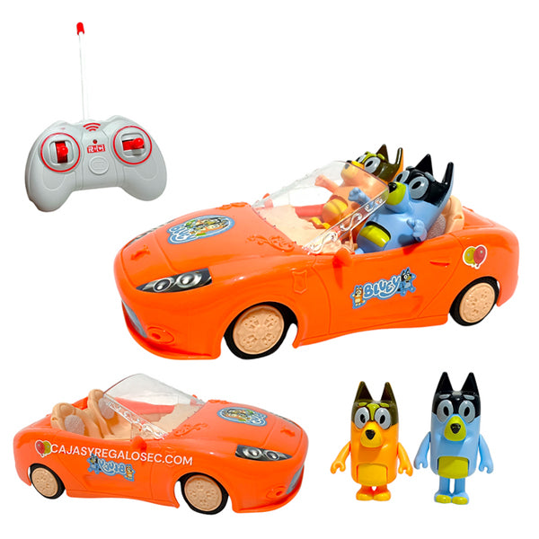 Voiture Bluey R/C 1:18
