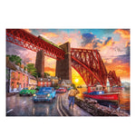 KS - Puzzle 1500 pcs - Forth Bridge At Sunset