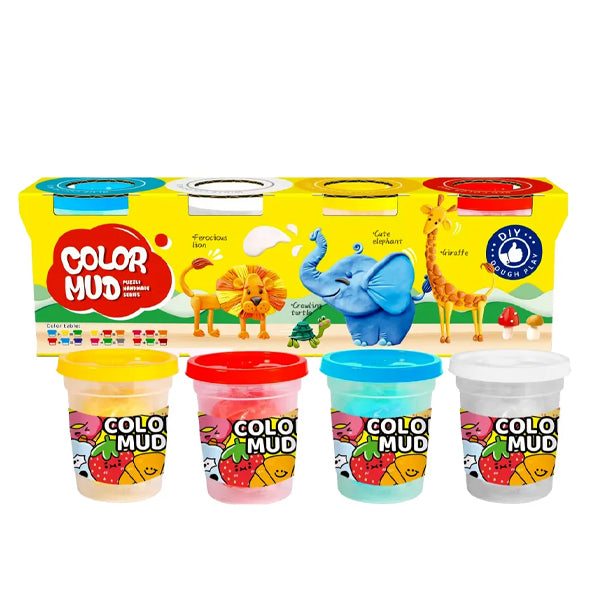 4 pots de pâte à modeler