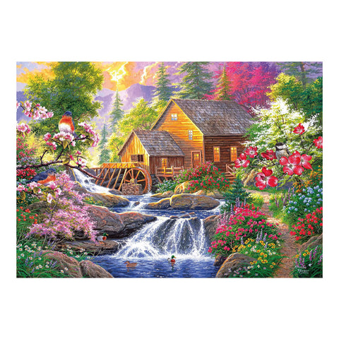 KS - Puzzle 1500 pcs - Songbirds at Summertime Mill