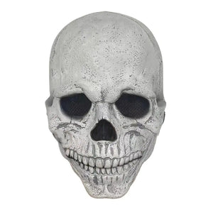 Crâne grand format lumineux avec son pour halloween