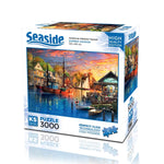 KS - Puzzle 3000 pcs - American Harbour Sunset