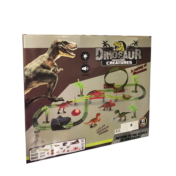 Circuit Dinosaure 65 pcs