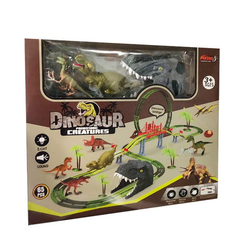 Circuit Dinosaure 65 pcs