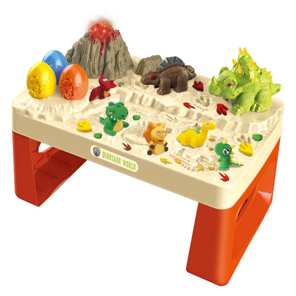 Table de pâtes à modeler Dinosaure