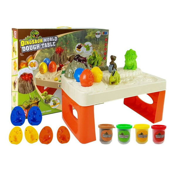 Table de pâtes à modeler Dinosaure