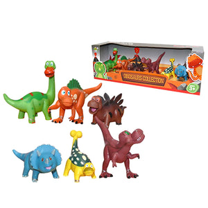 Pack 6 figurines de dinosaures
