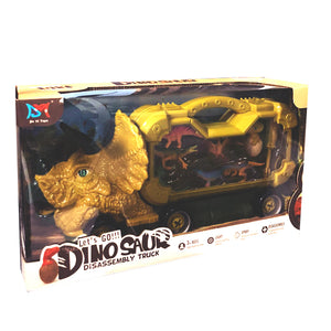 JIN YI TOYS - Camion avec Dinosaure vert