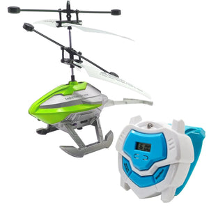 Mini hélicoptère R/C avec montre