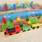 Train en bois 45 pcs