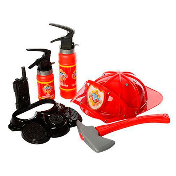 Set de pompier avec accessoires