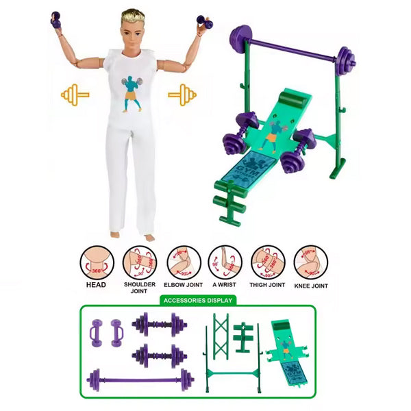 FITNESS - Poupée (garçon) musculation