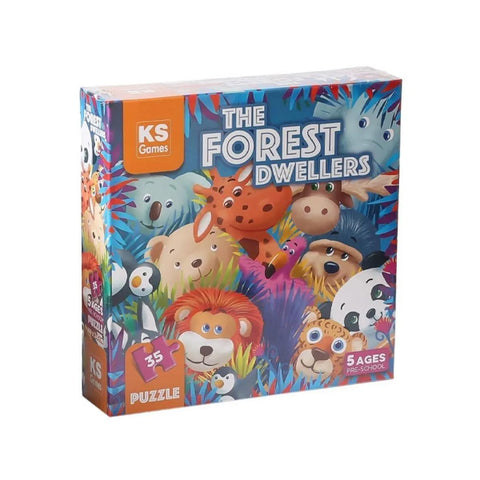 KS - Puzzle 35 pcs - THE FOREST DWELLERS
