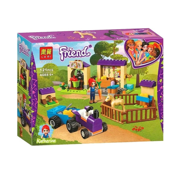 Friends - Jeu de bloc - La ferme de Katherine 121 pcs