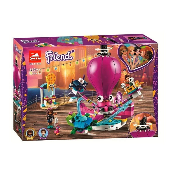 Friends - Jeu de bloc - Pieuvre 330 pcs