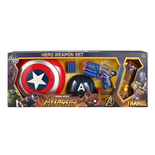 AVENGERS - Set de combat avec Pistolet