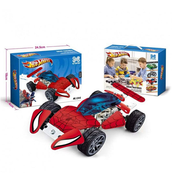 HOTWHEELS - Assemblage voiture Spiderman