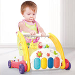 2 en 1 Tapis d'éveil et trotteur