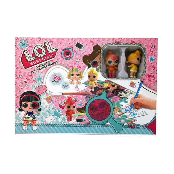 LOL - Puzzle à colorier 24 pcs