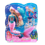 Poupée sirene avec dauphin