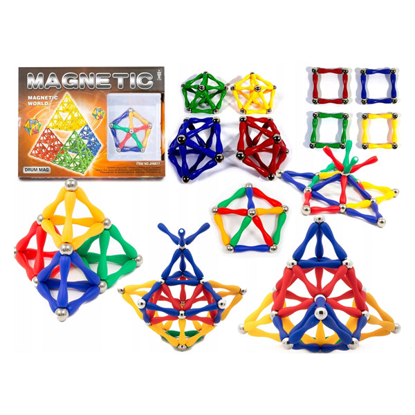 Jeu des pièces magnétiques 52 pcs