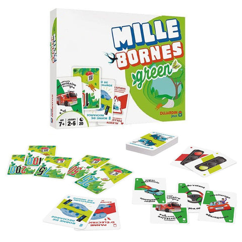 Mini mille bornes vert