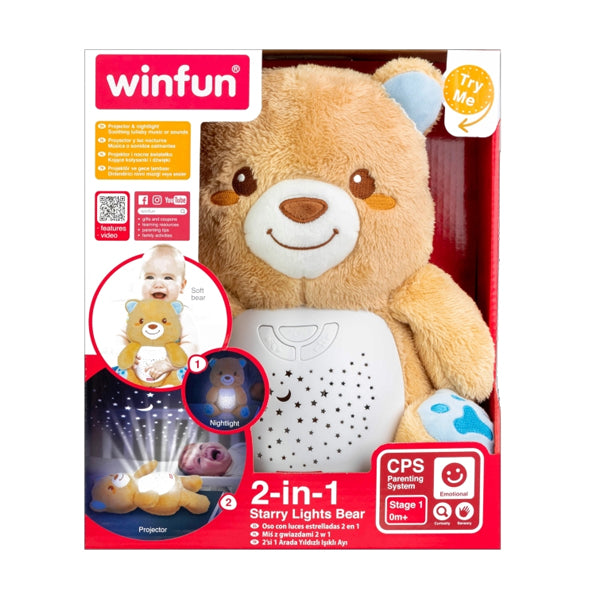 WINFUN - Ours étoilé 2 en 1