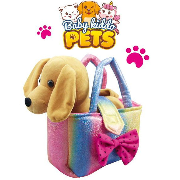 Peluche Sac avec Chiot