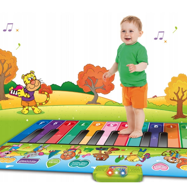 Tapis de jeu de piano, tapis de piano pour enfants Tapis musical