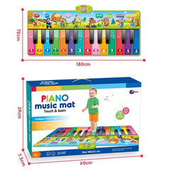 Tapis piano 24 touches 180x72 cm