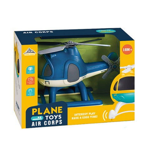 PLANE TOYS - Hélicoptère bleu