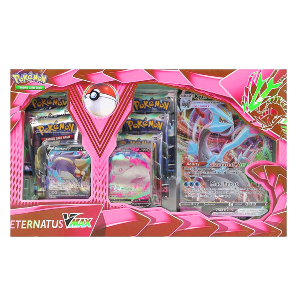 Pack Pokémon avec carte géante eternatus vmax