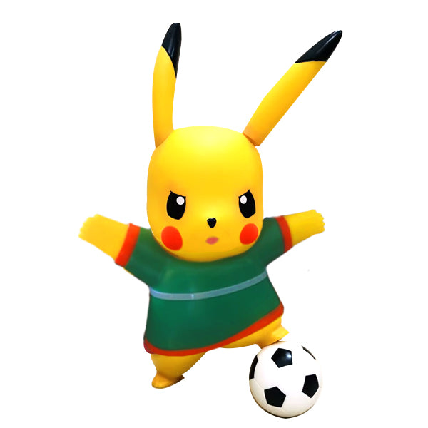 Figurine Pokémon 24 cm avec ballon de foot